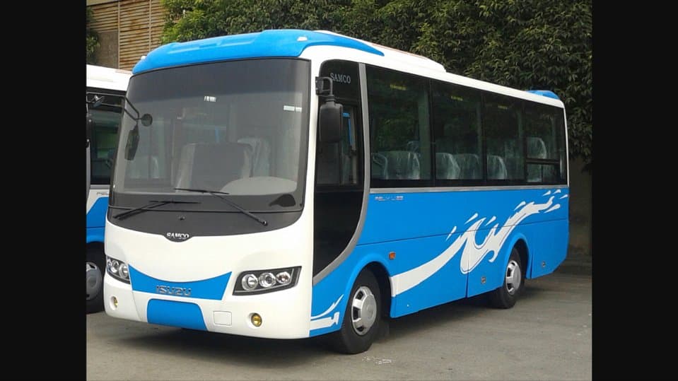 Cho thuê xe 29 chỗ giá rẻ tại Tp. Hồ Chí Minh uy tín Trí Tài